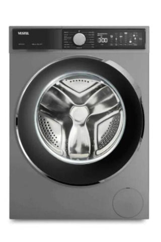 VESTEL | Free-Standing Washing Machine 10Kg Silver | WB1014T3DS