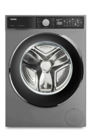 VESTEL | Free-Standing Washing Machine 10Kg Silver | WB1014T3DS