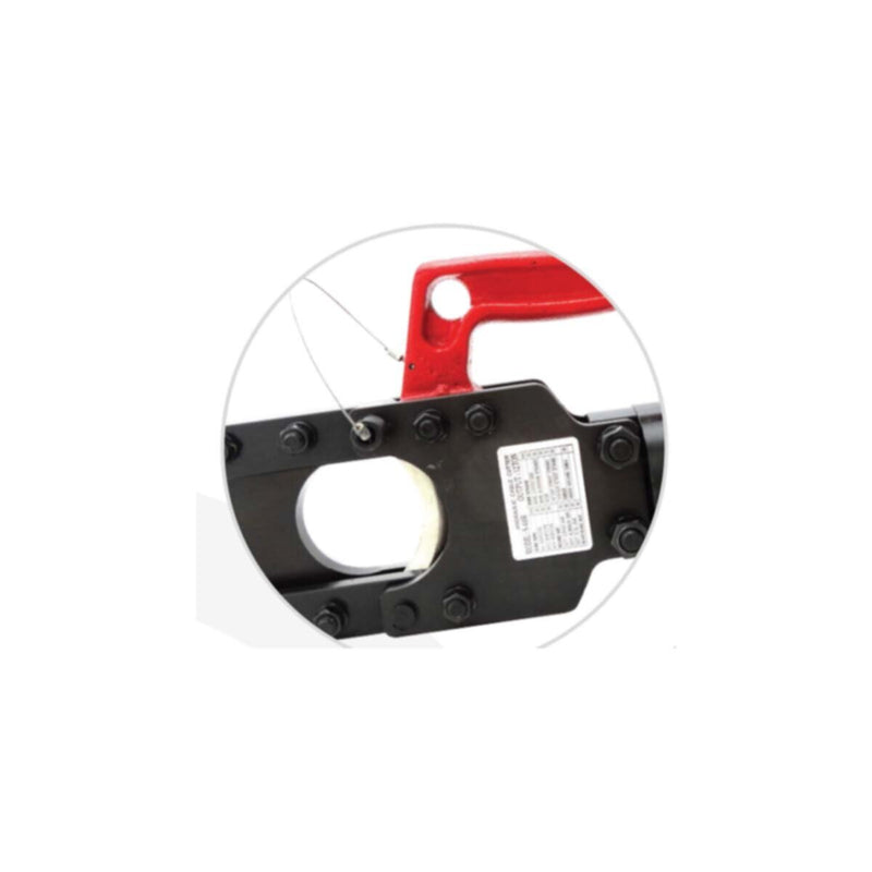 TRAVAZA | Hydraulic Cable Cutting Head with Foot Pump | 450.60.14