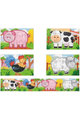 VIGA | 4 - Farm Puzzle Box For Kids Ages 2+ Years | 50069