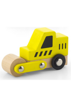 VIGA | 6 Wooden Construction Vehicles Set | 50541