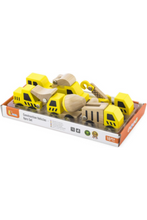 VIGA | 6 Wooden Construction Vehicles Set | 50541