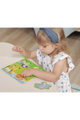 VIGA | Big Wooden Knob Puzzle Wild Animals | 50840
