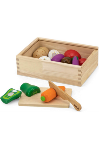 VIGA | Wood Cutting Set Dinner | 44540