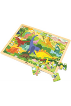 VIGA | Dinosaur World Wooden Puzzle 48 Pcs | 44584