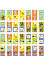 VIGA | Dominoes Farm Animals Age 3 to 10 Yrs | 51306