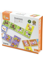 VIGA | Dominoes Farm Animals Age 3 to 10 Yrs | 51306