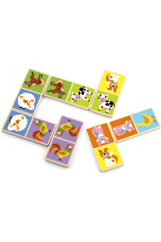 VIGA | Dominoes Farm Animals Age 3 to 10 Yrs | 51306
