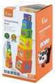 VIGA | Educational Nesting & Stacking Blocks Homeschool Learning Kit For Kids 1+ Year | 59461