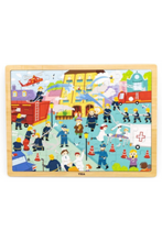 VIGA | Fire Fighting Wooden Puzzle 48-Piece | 44581