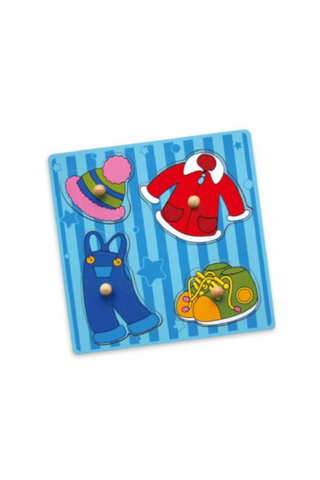 VIGA | Flat Puzzle - Dresses Age 1+ Yrs | 59515