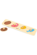 VIGA | Flat Puzzle - Meat & Fish Rectangular | 44533