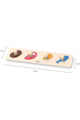 VIGA | Flat Puzzle - Meat & Fish Rectangular | 44533