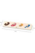 VIGA | Flat Puzzle - Meat & Fish Rectangular | 44533