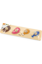 VIGA | Flat Puzzle - Meat & Fish Rectangular | 44533