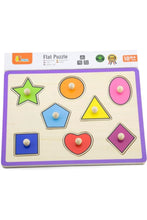 VIGA | Flat Puzzle - Shapes | 50015