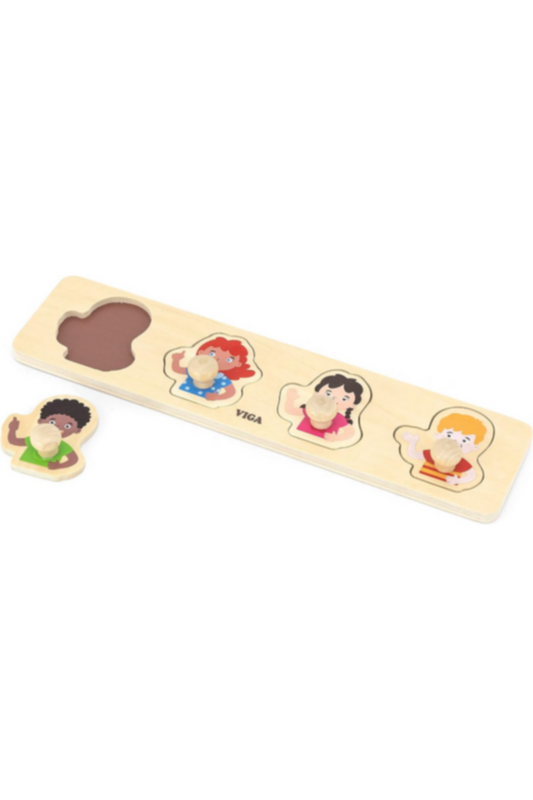 VIGA | Flat Puzzle - Skin Difference | 44536