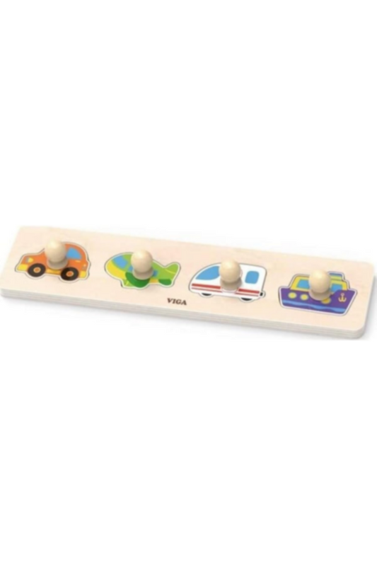 VIGA | Flat Puzzle - Transportation Portable | 44534