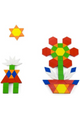 VIGA | Wood Pattern Blocks 250 Pcs | 50065