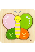 VIGA | Handy Block Puzzle - Butterfly | 50170