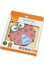 VIGA | Handy Block Puzzle - Ladybird | 50168
