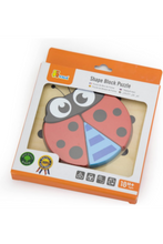 VIGA | Handy Block Puzzle - Ladybird | 50168