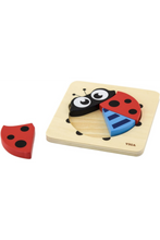 VIGA | Handy Block Puzzle - Ladybird | 50168