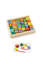 VIGA | Lacing Blocks Multicolor | 58505