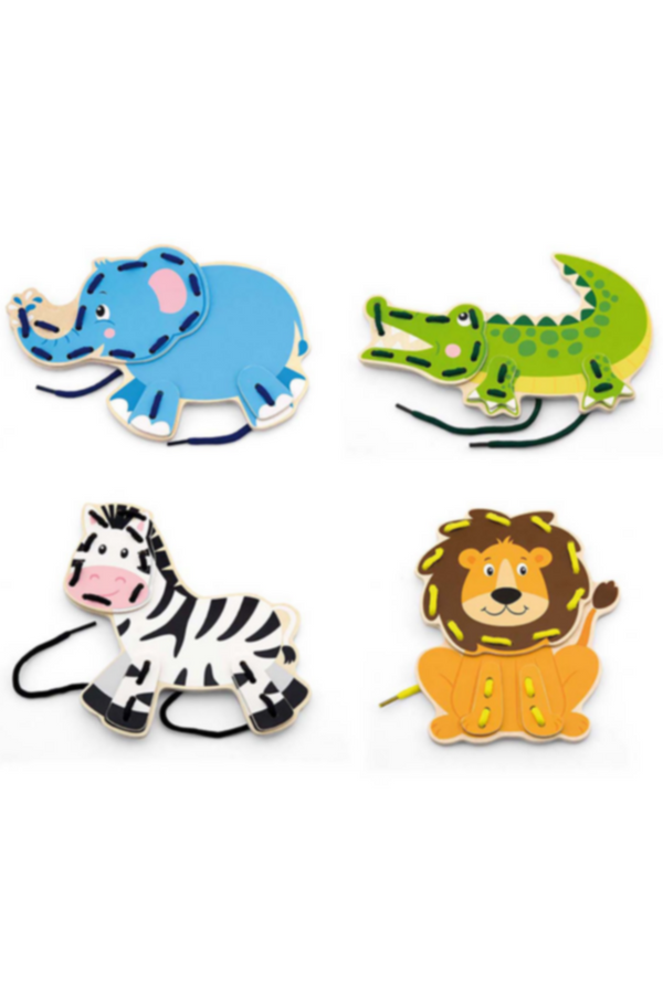 VIGA | Lacing Wild Animals Age 3 to 5 Yrs | 51326