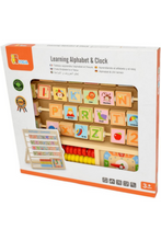 VIGA | Learning Alphabet & Clock Age 3+ Yrs | 50033