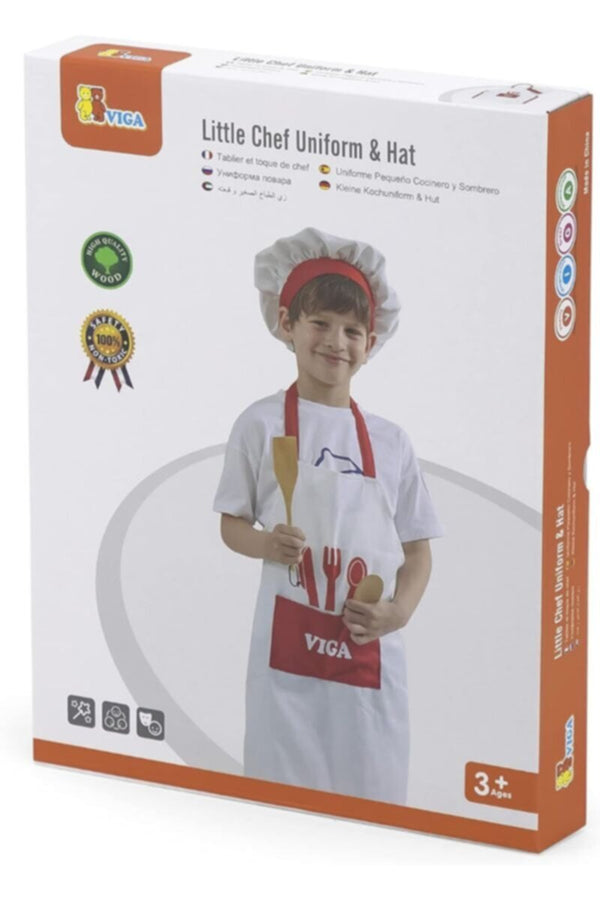 VIGA | Little Chef Uniform and Hat Apron | 44577