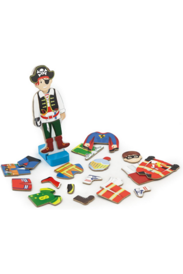 VIGA | Magnetic Boy Dress Up Toy Set For Kids Age 3+ Yrs | 50021