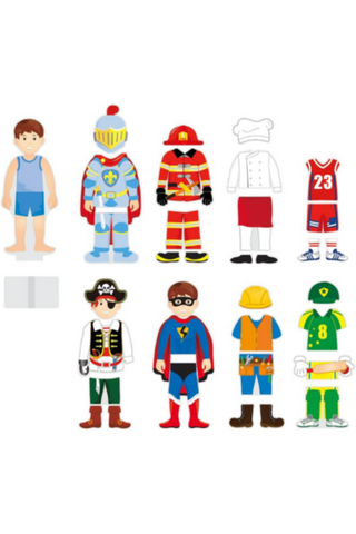 VIGA | Magnetic Boy Dress Up Toy Set For Kids Age 3+ Yrs | 50021