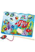 VIGA | Magnetic Fishing Puzzle Fishing Rod For Kids Ages 18+ Months | 58423