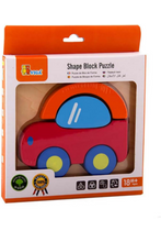 VIGA | Mini Puzzle Car Toy 6 Pcs | 50172