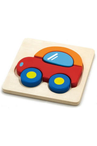 VIGA | Mini Puzzle Car Toy 6 Pcs | 50172