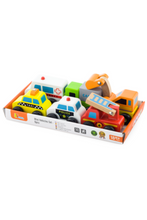 VIGA | Small Wooden Car Set - 6 Pcs Age 3+ Yrs | 59621
