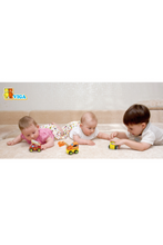 VIGA | Small Wooden Car Set - 6 Pcs Age 3+ Yrs | 59621