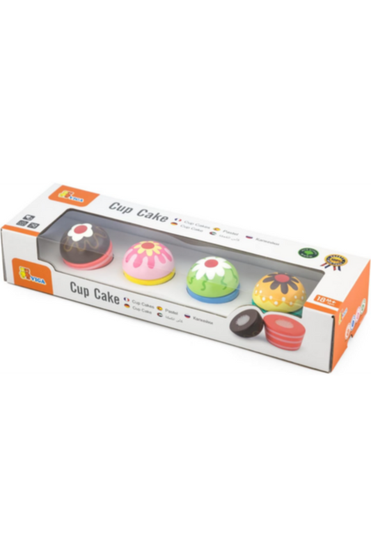 VIGA | Mix And Match Wooden Cupcakes | 50808