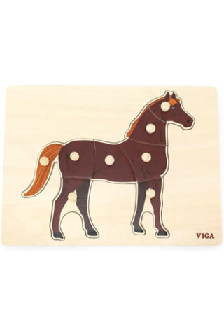 VIGA | Montessori Puzzle Horse | 44607