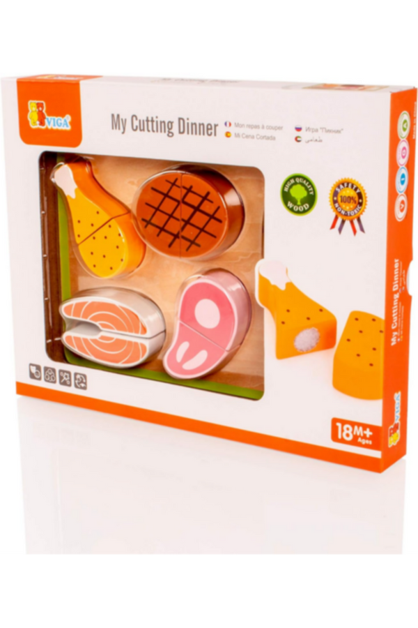 VIGA | My Cutting Dinner Age 2+ Yrs | 50980
