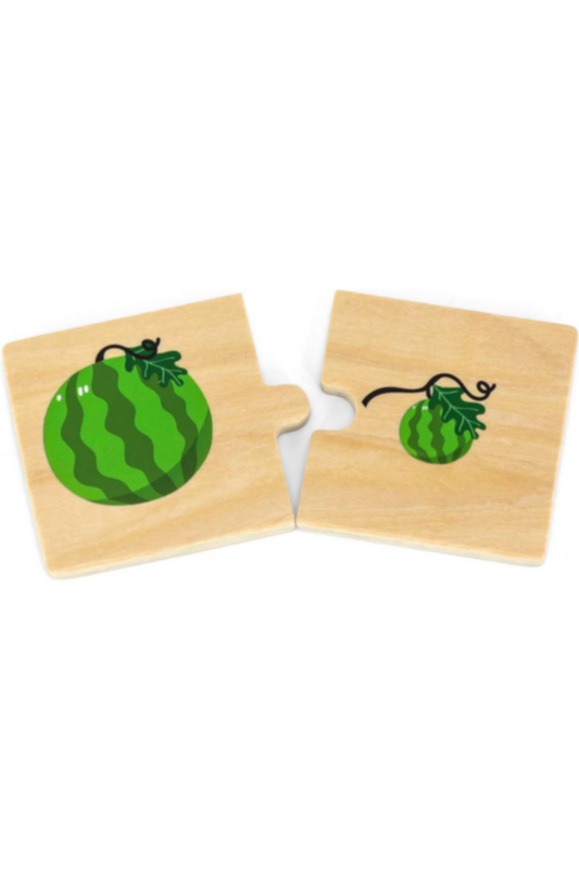 VIGA | Wood Opposites Puzzle Set | 44674