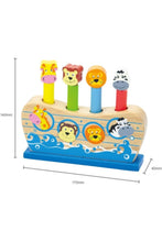 VIGA | Pop-up Wooden Noah's Ark Puppet Toy for Toddlers Ages 1+ Year | 50041