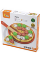 VIGA | Pretend Play Wooden Cutting Pizza Set Toy For Kids Ages 3+ Years | 58500