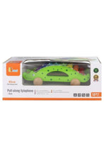 VIGA | Pull-Along Xylophone - Croc | 50342