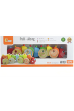 VIGA | Wood Pull Along - Caterpillar | 59950