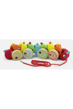 VIGA | Wood Pull Along - Caterpillar | 59950