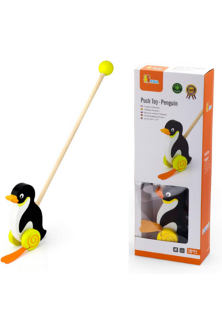 VIGA | Push Toy - Penguin Age 2+ Yrs | 50962