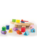 VIGA | Shape Sorting Puzzle - Clock | 59235