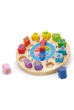 VIGA | Shape Sorting Puzzle - Clock | 59235